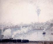 Camille Pissarro Rouen,Effect of Fog France oil painting artist